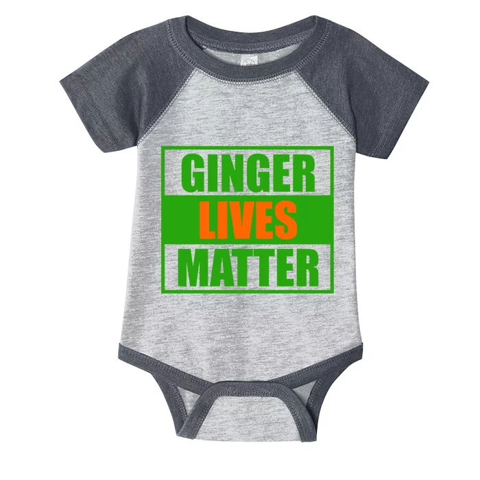 Ginger Lives Matter Infant Baby Jersey Bodysuit