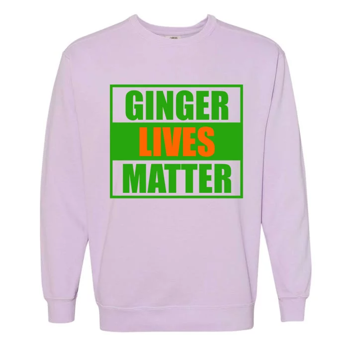 Ginger Lives Matter Garment-Dyed Sweatshirt