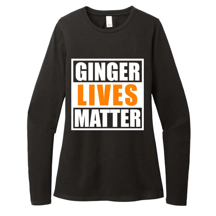 Ginger Lives Matter Funny Irish St Patrick's Day Womens CVC Long Sleeve Shirt