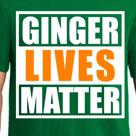 Ginger Lives Matter Funny Irish St Patrick's Day Pajama Set