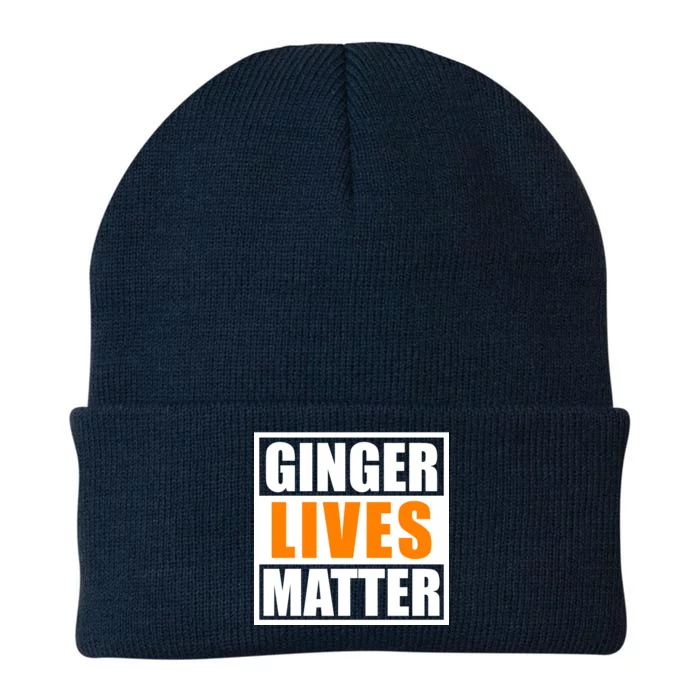 Ginger Lives Matter Funny Irish St Patrick's Day Knit Cap Winter Beanie