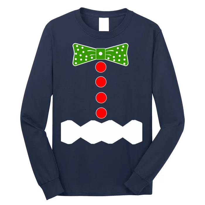 Gingerbread Christmas Costume Long Sleeve Shirt