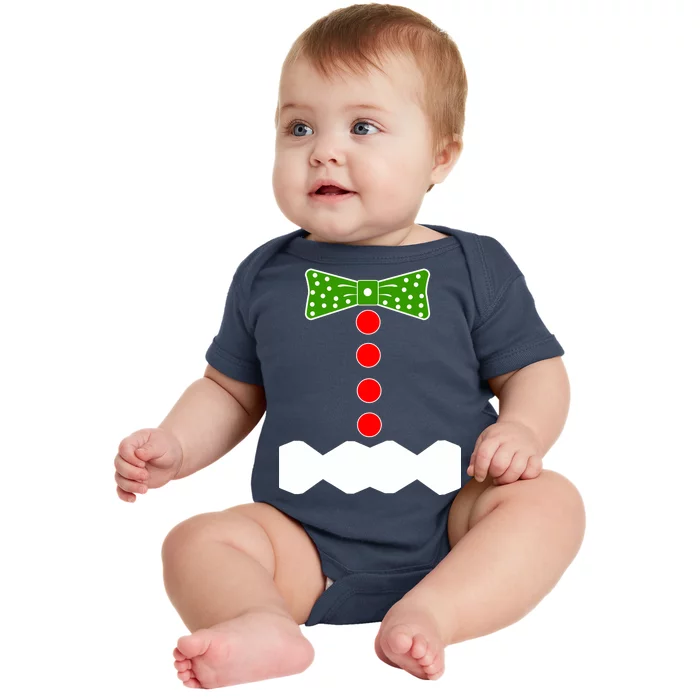 Gingerbread Christmas Costume Baby Bodysuit