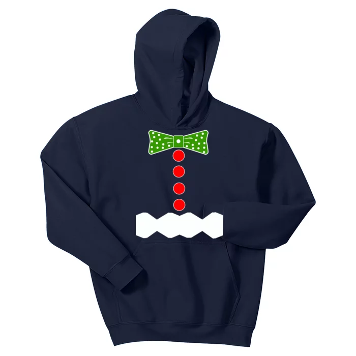 Gingerbread Christmas Costume Kids Hoodie