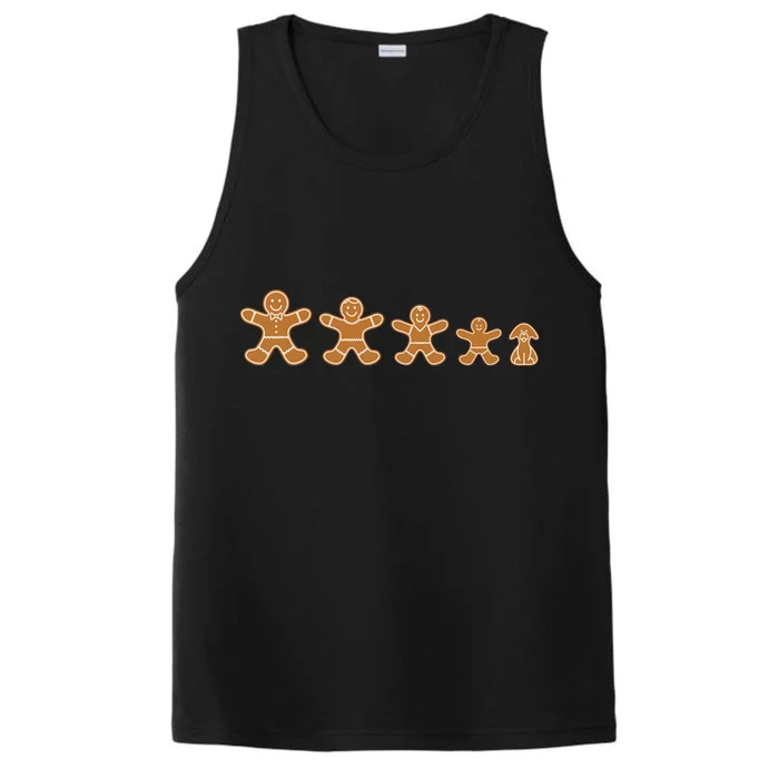 Gingerbread Man Evolution Performance Tank