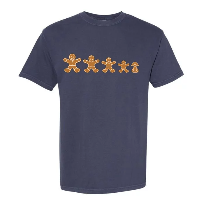 Gingerbread Man Evolution Garment-Dyed Heavyweight T-Shirt