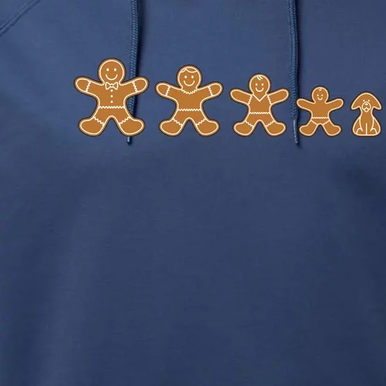 Gingerbread Man Evolution Performance Fleece Hoodie