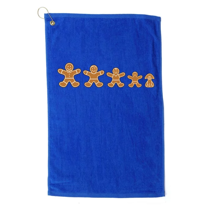 Gingerbread Man Evolution Platinum Collection Golf Towel