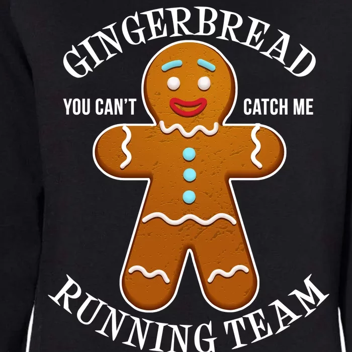 Gingerbread Running Team Womens California Wash Sweatshirt