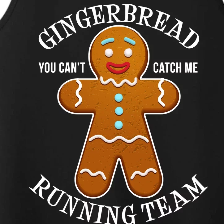 Gingerbread Running Team Performance Tank