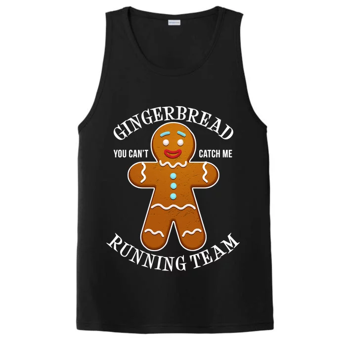 Gingerbread Running Team Performance Tank