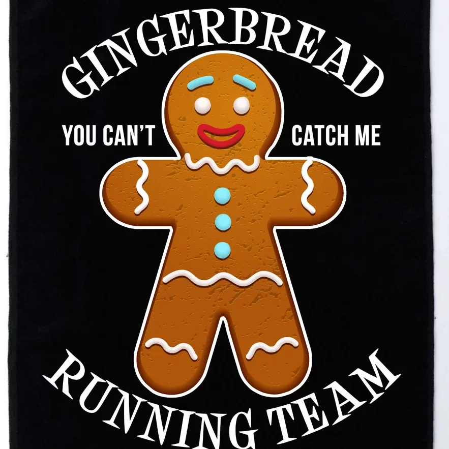 Gingerbread Running Team Platinum Collection Golf Towel