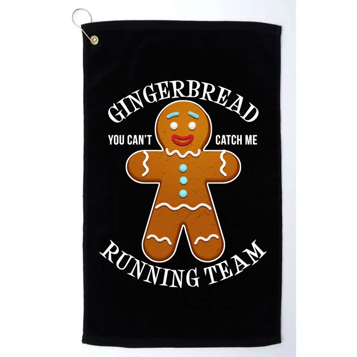 Gingerbread Running Team Platinum Collection Golf Towel