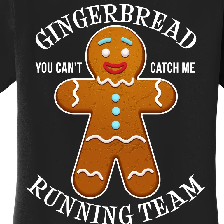 Gingerbread Running Team Women's T-Shirt