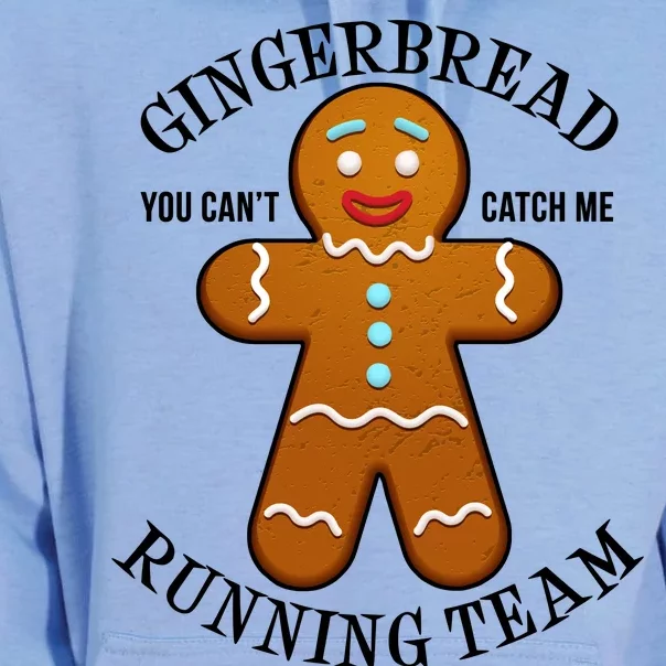 Gingerbread Running Team Unisex Surf Hoodie