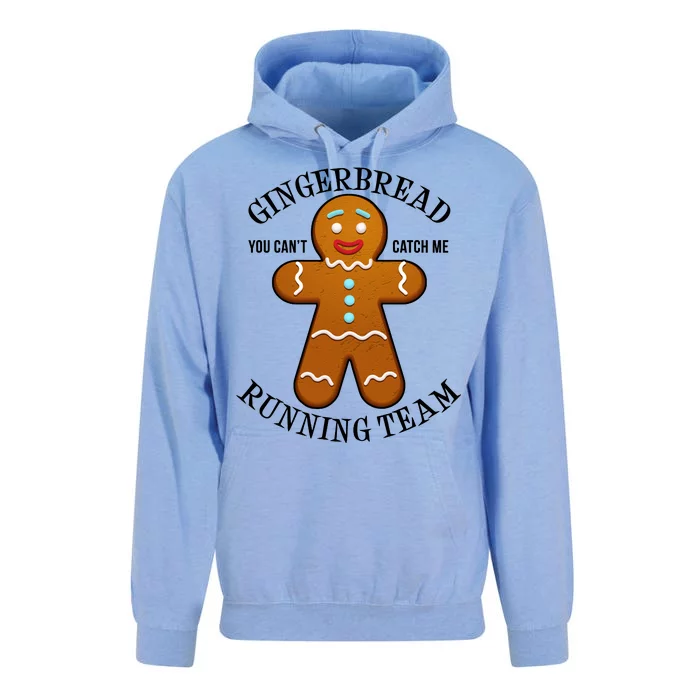 Gingerbread Running Team Unisex Surf Hoodie