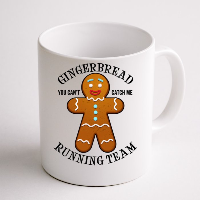 Gingerbread Running Team Front & Back Coffee Mug