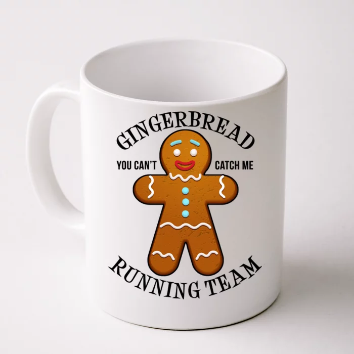 Gingerbread Running Team Front & Back Coffee Mug