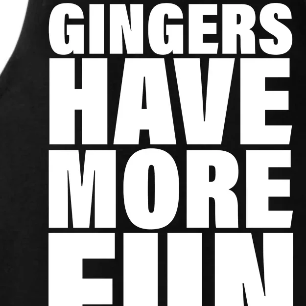 Gingers Have More Fun Ladies Tri-Blend Wicking Tank