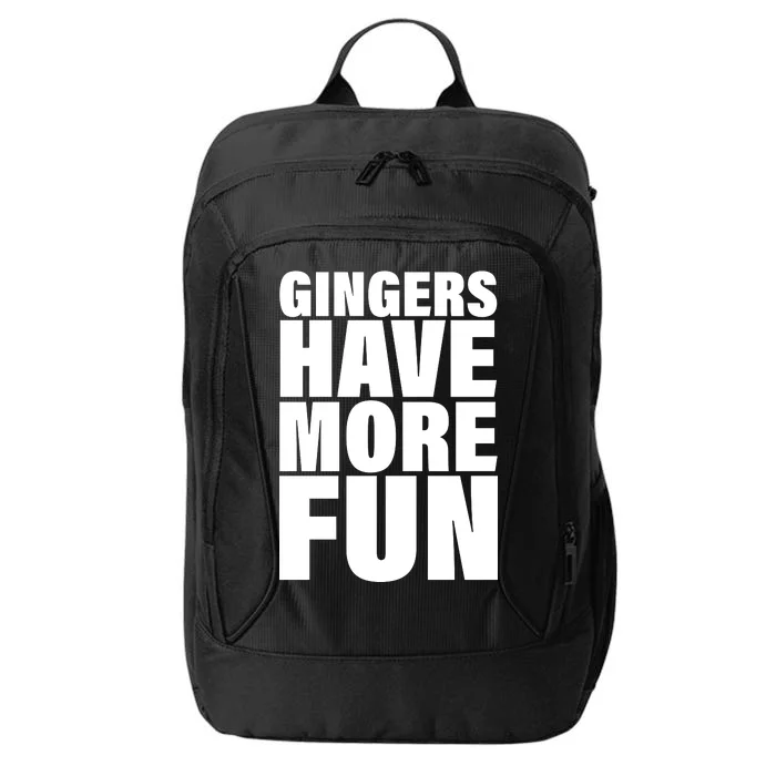 Gingers Have More Fun City Backpack