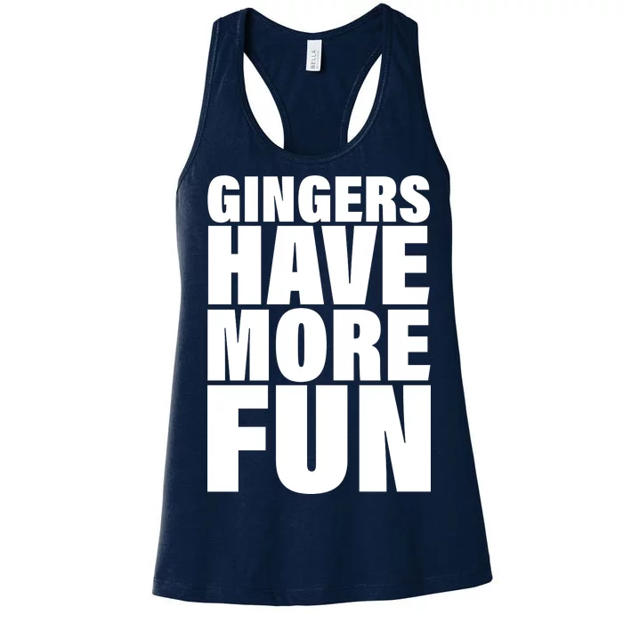 Gingers Have More Fun Women's Racerback Tank