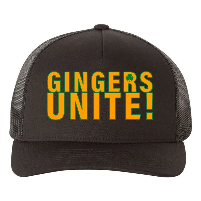 Gingers Unite St. Patrick's Day Irish Yupoong Adult 5-Panel Trucker Hat