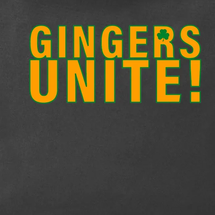 Gingers Unite St. Patrick's Day Irish Zip Tote Bag