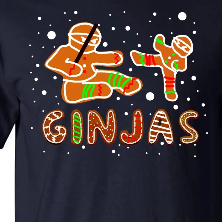 Ginjas Funny Gingerbread Christmas Tall T-Shirt