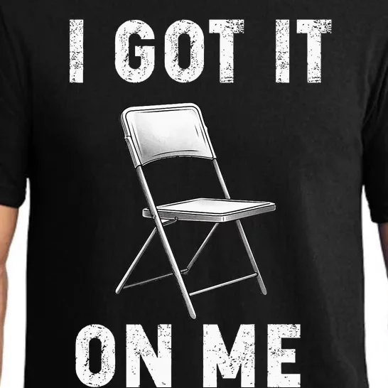 Got It On Me Folding Chair Pajama Set