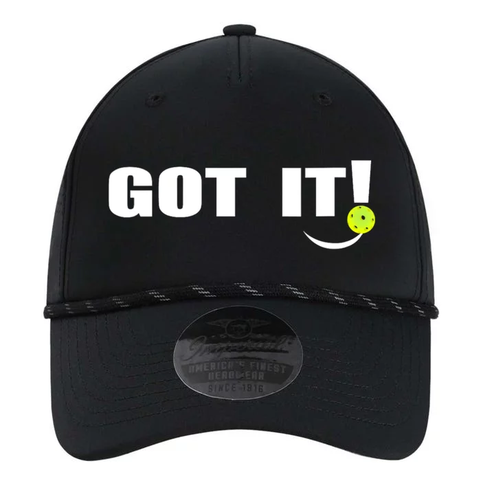 Got It Oops Yours Funny Pickleball Lovers Performance The Dyno Cap