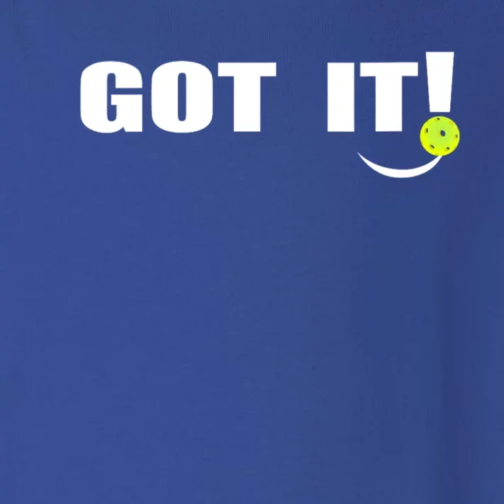 Got It Oops Yours Funny Pickleball Lovers Toddler Long Sleeve Shirt