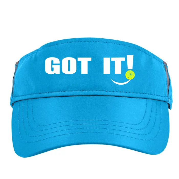 Got It Oops Yours Funny Pickleball Lovers Adult Drive Performance Visor