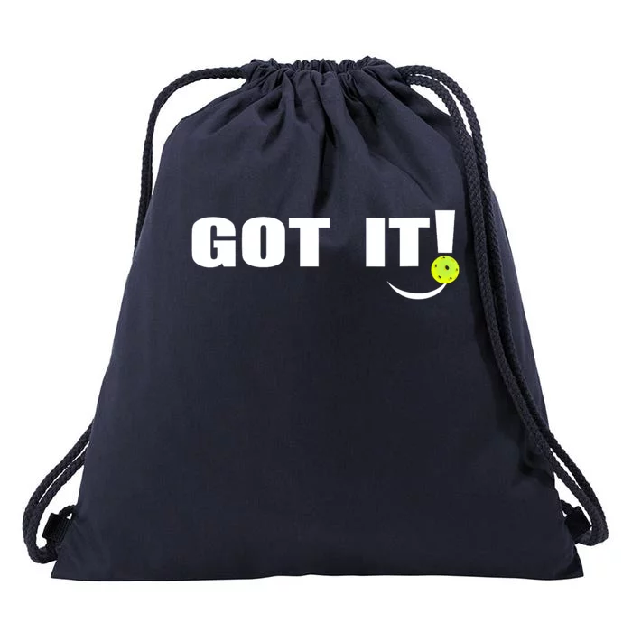 Got It Oops Yours Funny Pickleball Lovers Drawstring Bag