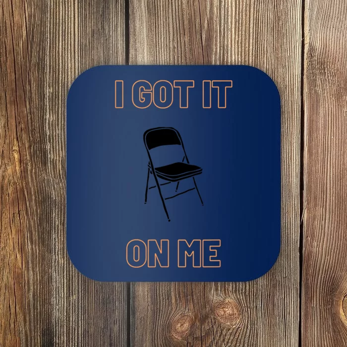 Got It On Me Folding Chair Coaster