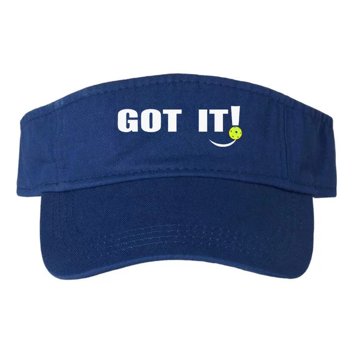 Got It Oops Yours Pickleball Lovers Valucap Bio-Washed Visor