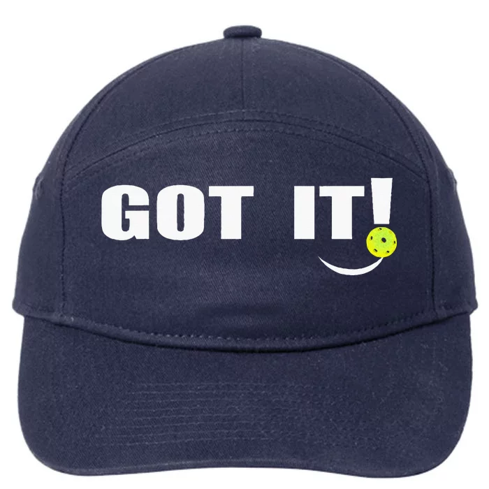 Got It Oops Yours Pickleball Lovers 7-Panel Snapback Hat