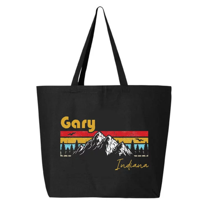 Gary Indiana Roots Hometown Vintage Home State Pride 25L Jumbo Tote