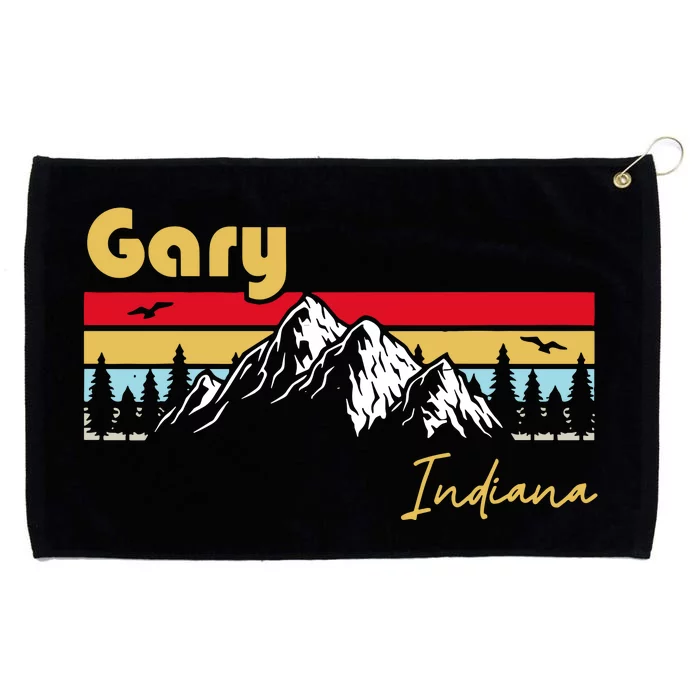 Gary Indiana Roots Hometown Grommeted Golf Towel