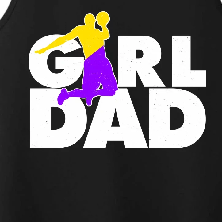 Girl Dad Dunking Tribute Performance Tank