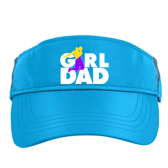 Girl Dad Dunking Tribute Adult Drive Performance Visor