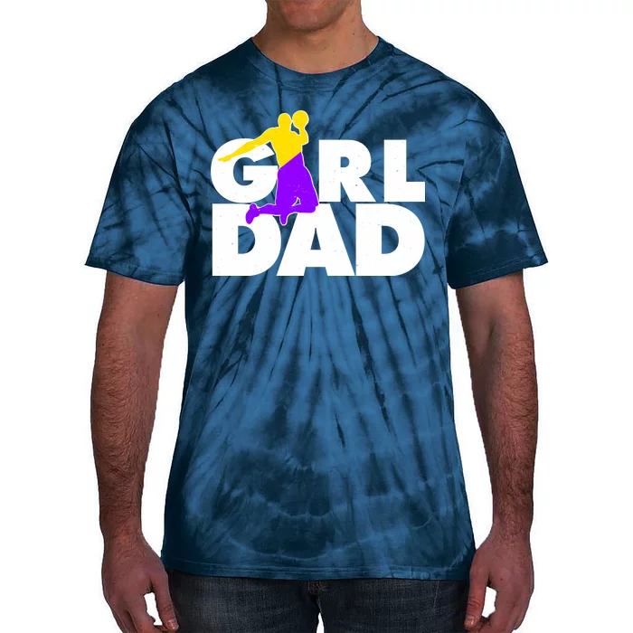 Girl Dad Dunking Tribute Tie-Dye T-Shirt