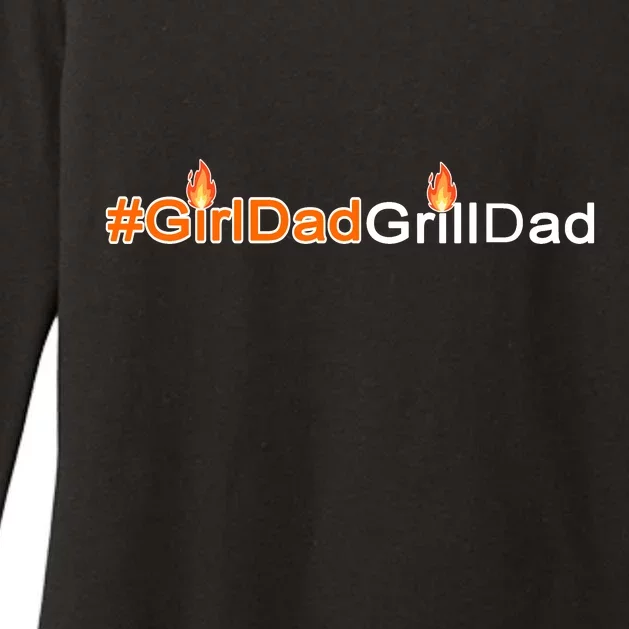 Girl Dad Grill Dad Womens CVC Long Sleeve Shirt