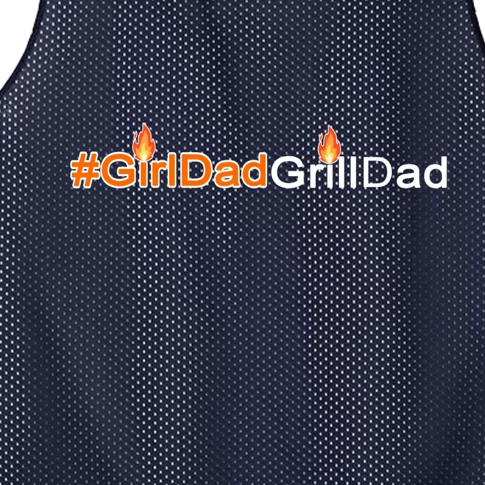 Girl Dad Grill Dad Mesh Reversible Basketball Jersey Tank