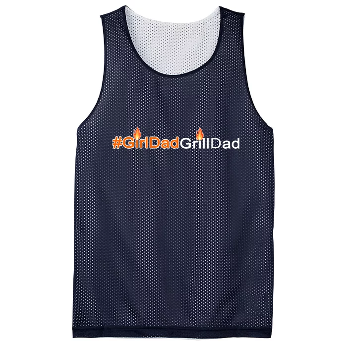 Girl Dad Grill Dad Mesh Reversible Basketball Jersey Tank