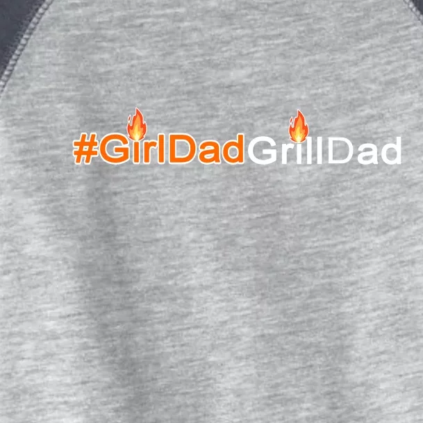 Girl Dad Grill Dad Toddler Fine Jersey T-Shirt