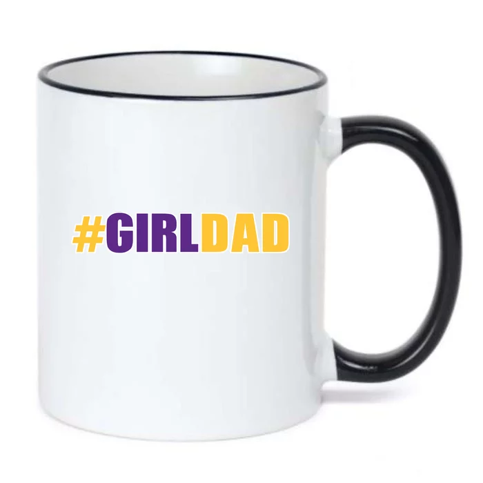 Girl Dad Kobe Tribute Memorial Black Color Changing Mug