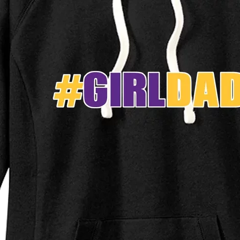 Girl Dad Kobe Tribute Memorial Women's Fleece Hoodie