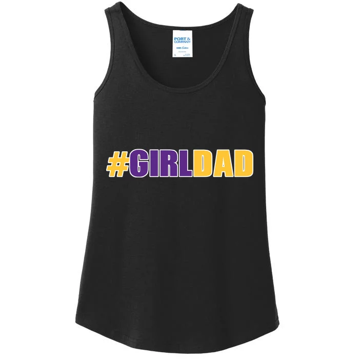 Girl Dad Kobe Tribute Memorial Ladies Essential Tank