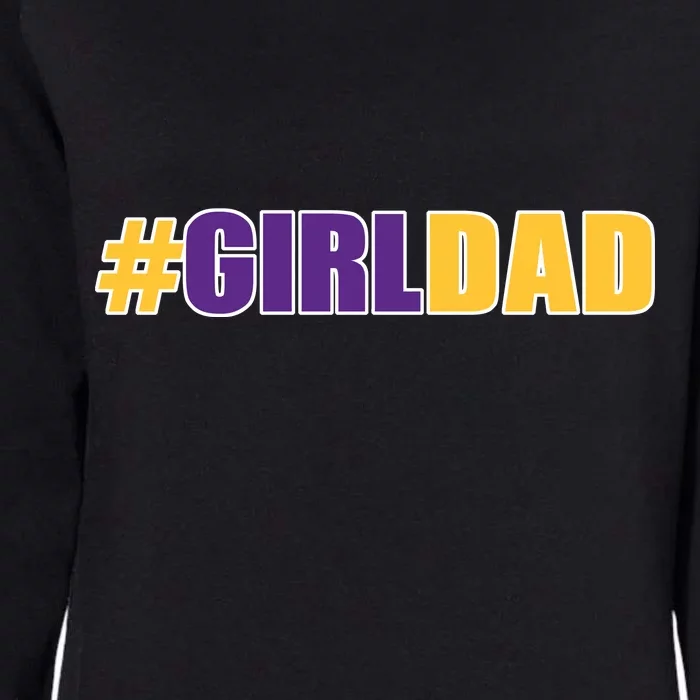 Girl Dad Kobe Tribute Memorial Womens California Wash Sweatshirt