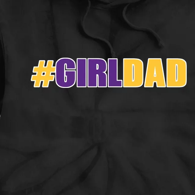 Girl Dad Kobe Tribute Memorial Tie Dye Hoodie